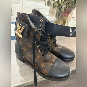 Louis Vuitton Monogram Ankle Boots